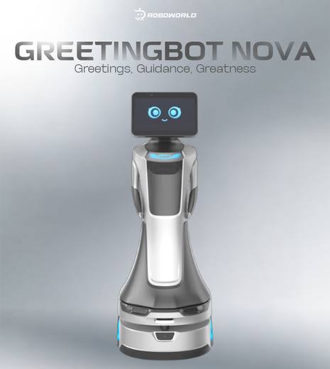 Robot GreetingBot Nova